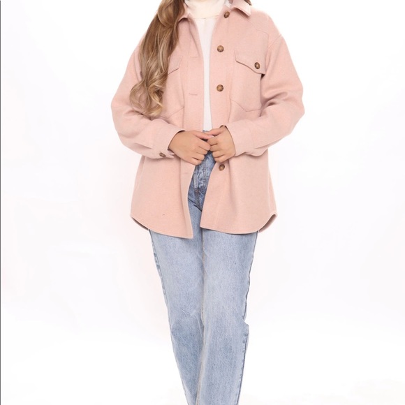 Mauve shacket - Picture 3 of 3